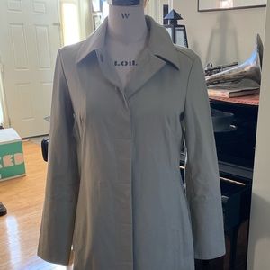 Gap long canvas trench, raincoat